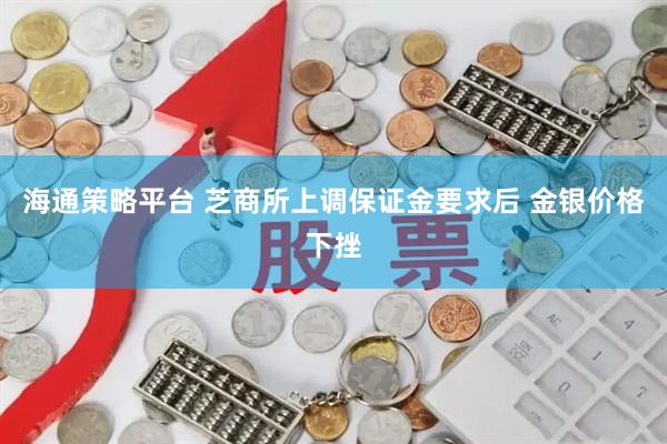 海通策略平台 芝商所上调保证金要求后 金银价格下挫