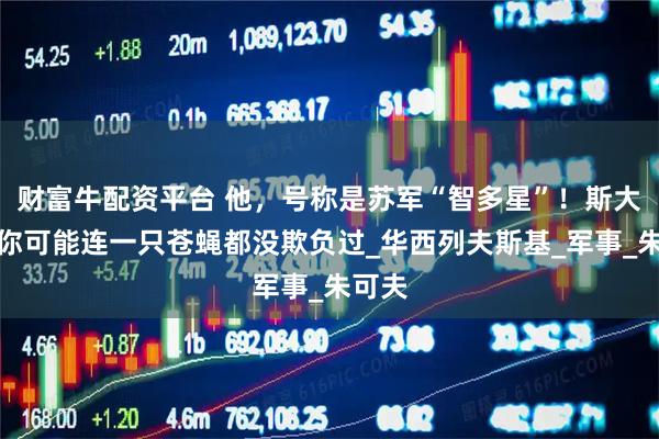 财富牛配资平台 他，号称是苏军“智多星”！斯大林：你可能连一只苍蝇都没欺负过_华西列夫斯基_军事_朱可夫